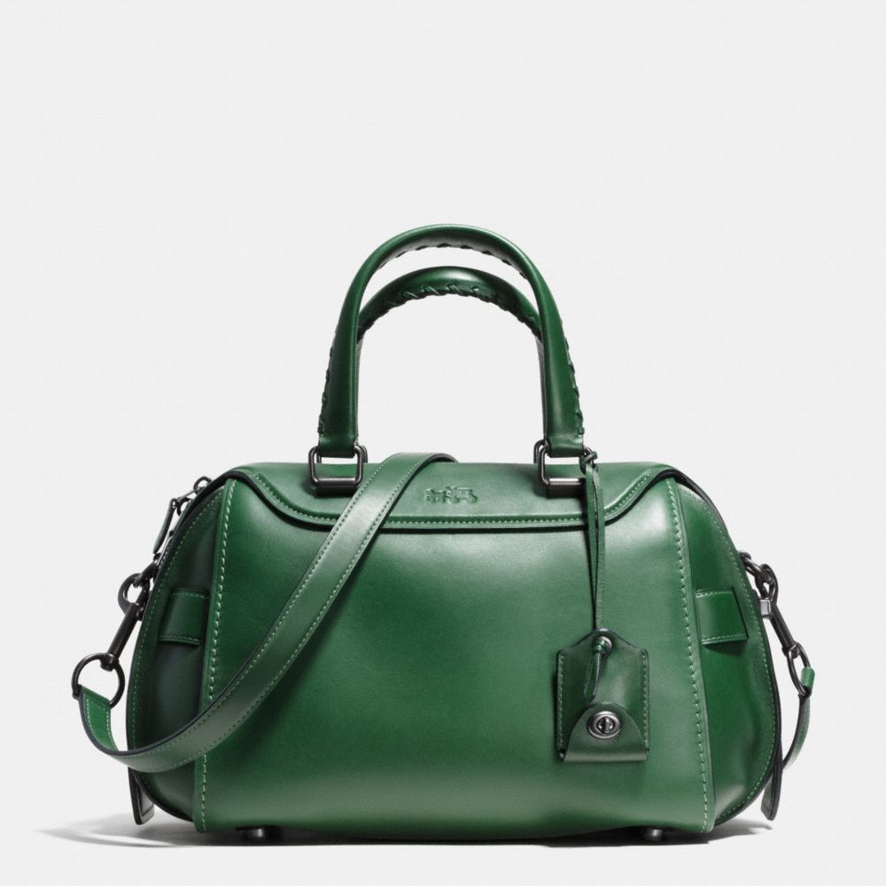 COACH®,Ace Satchel In Glovetanned Leather,,Front View