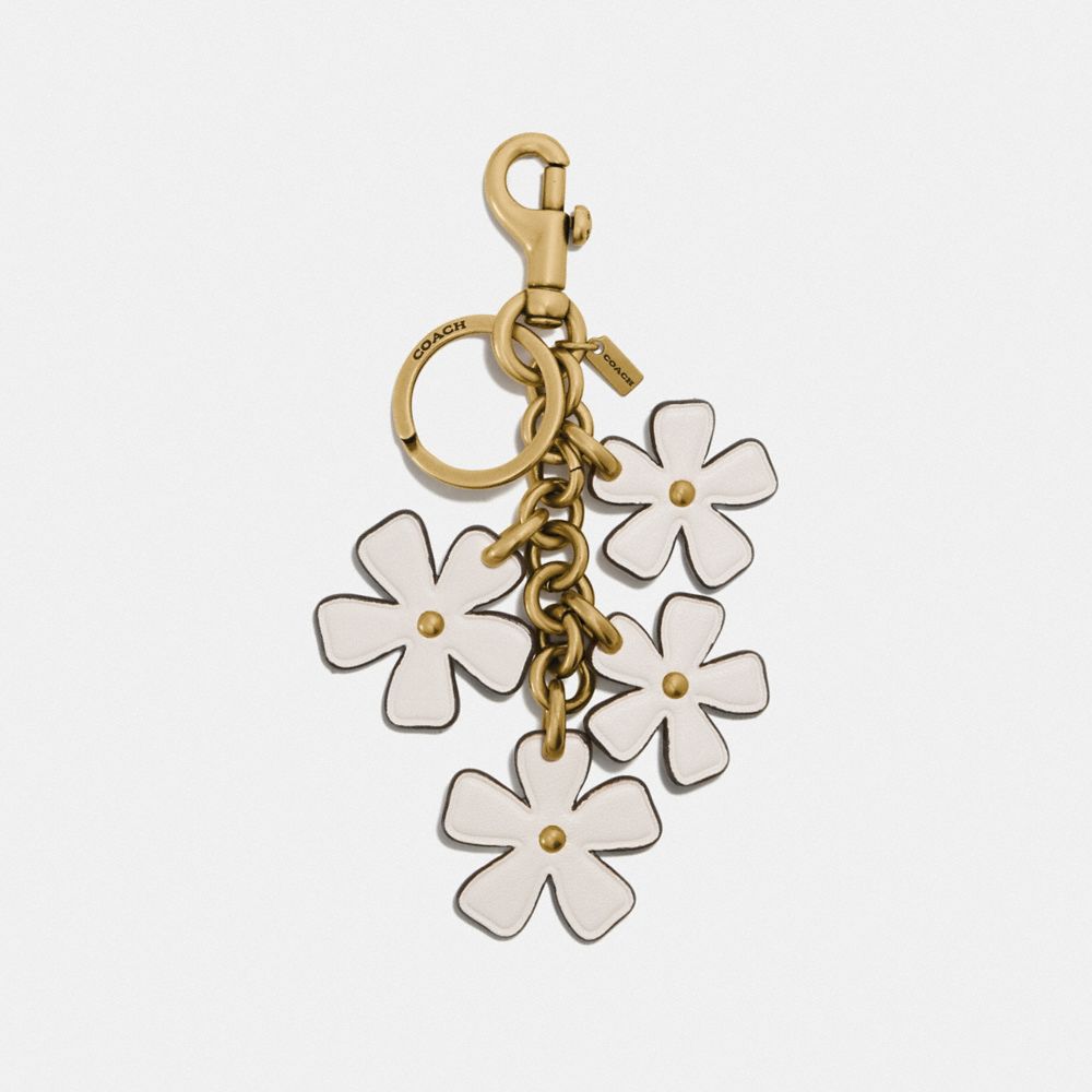 Multi Floral Bag Charm