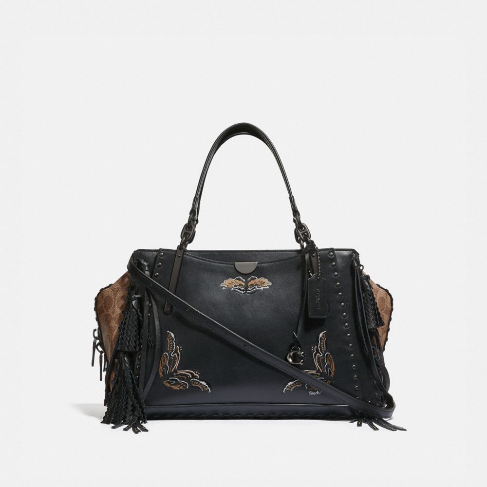 COACH®: Dreamer 36 In Signature Canvas With Tattoo