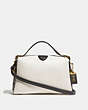 Laural Frame Bag In Colorblock With Snakeskin Detail