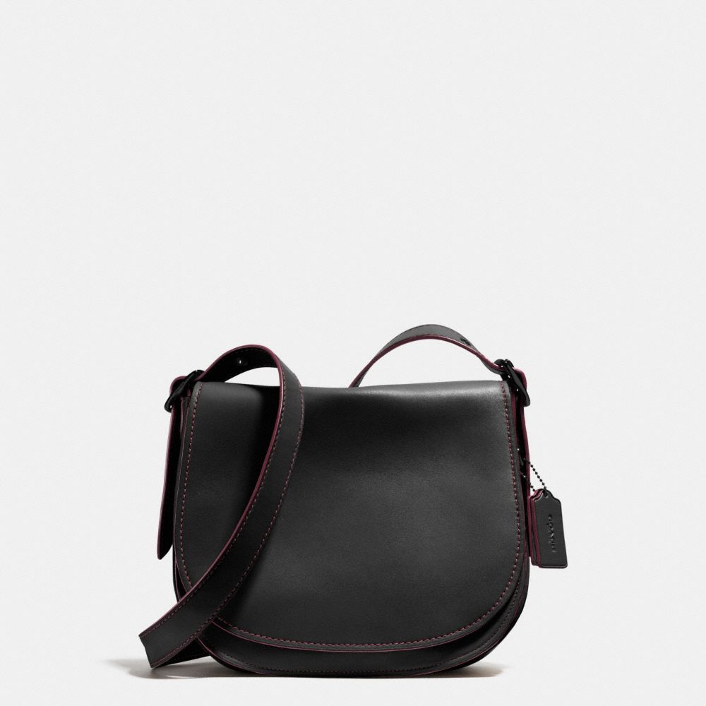 COACH®,Cuir,Noir/Sang De Bœuf/Noir Mat,Front View
