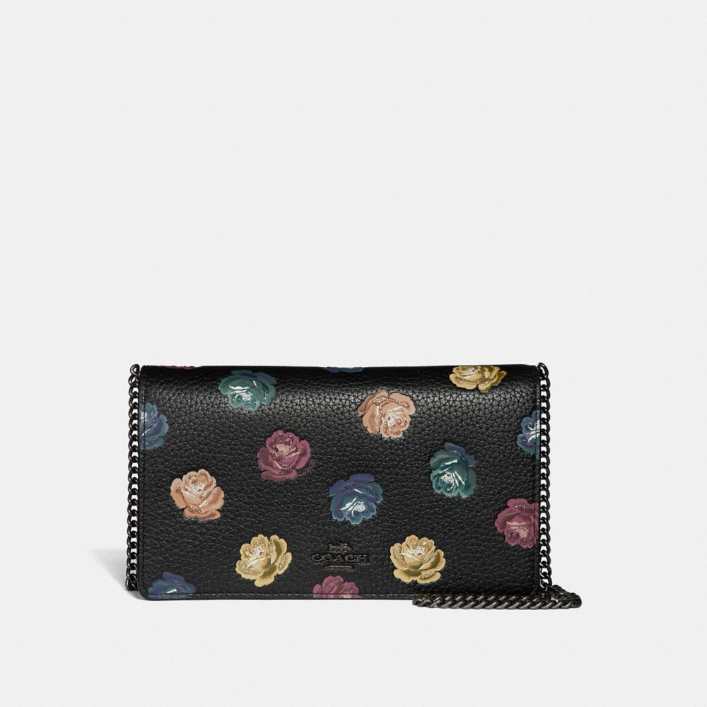 Callie foldover sale chain clutch