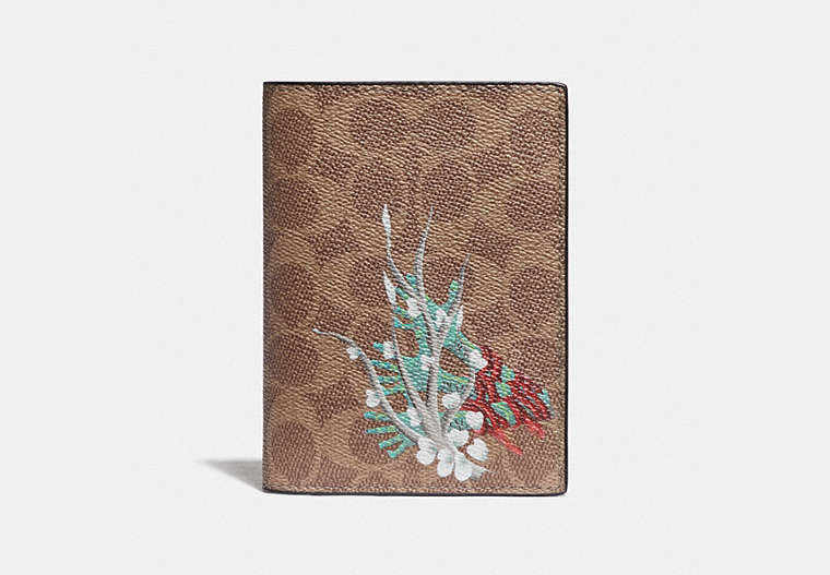 Passport Case In Signature Canvas By Gianni Lee