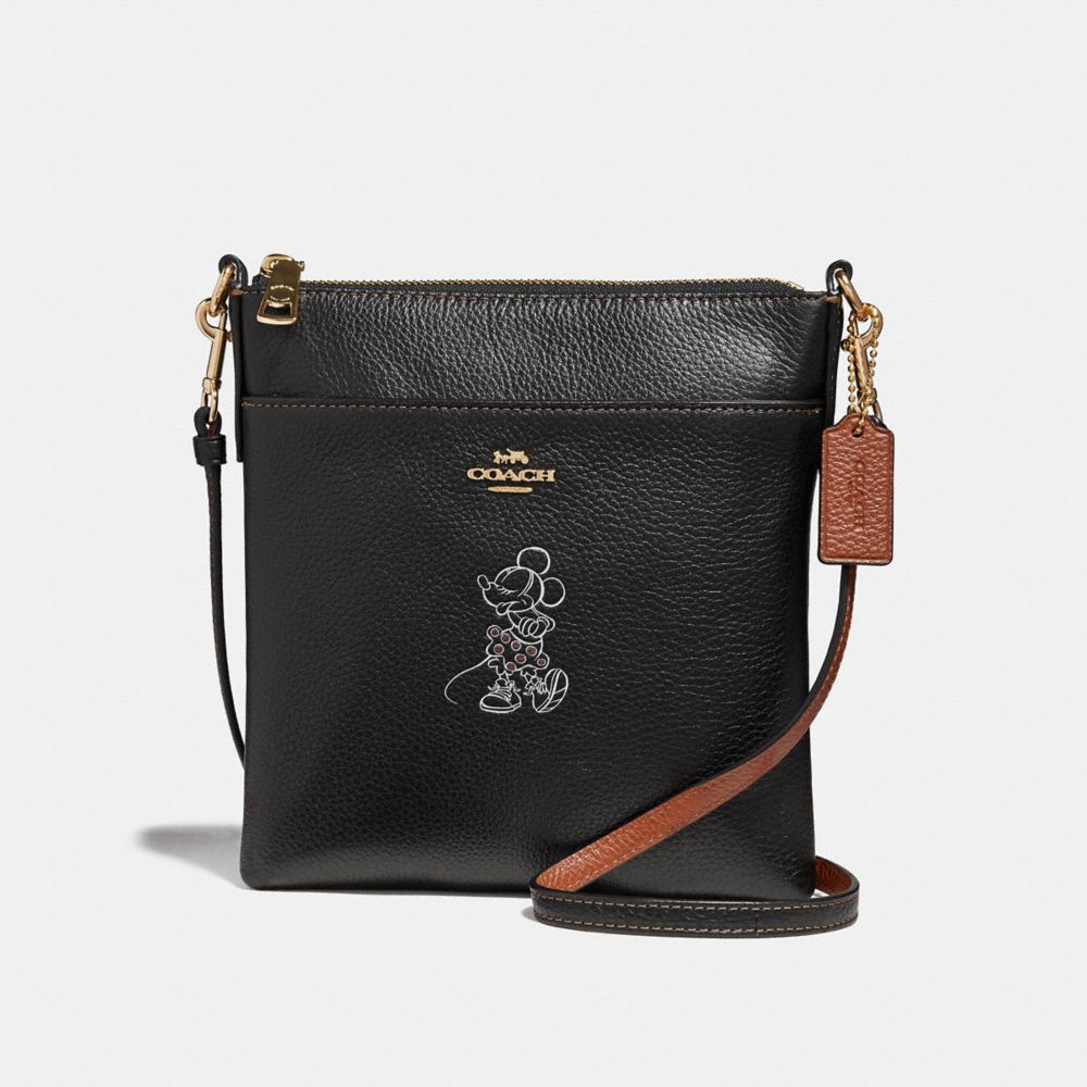 Mickey Mouse and Friends Kitt Messenger Crossbody Bag by COACH