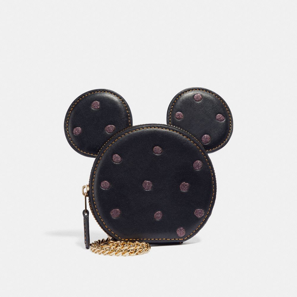 COACH Outlet Boxed Minnie Mouse Coin Case