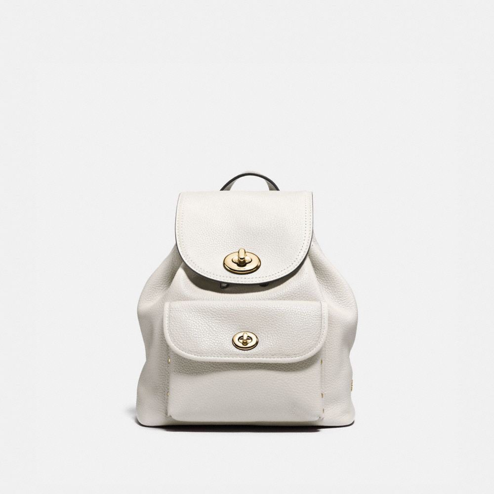 Coach mini turnlock rucksack new arrivals