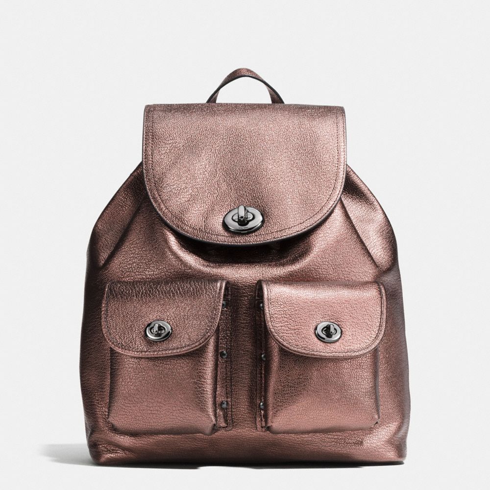 Coach best sale turnlock backpack