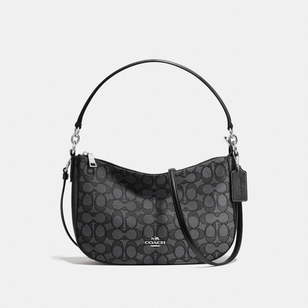 Coach chelsea crossbody in signature jacquard on sale