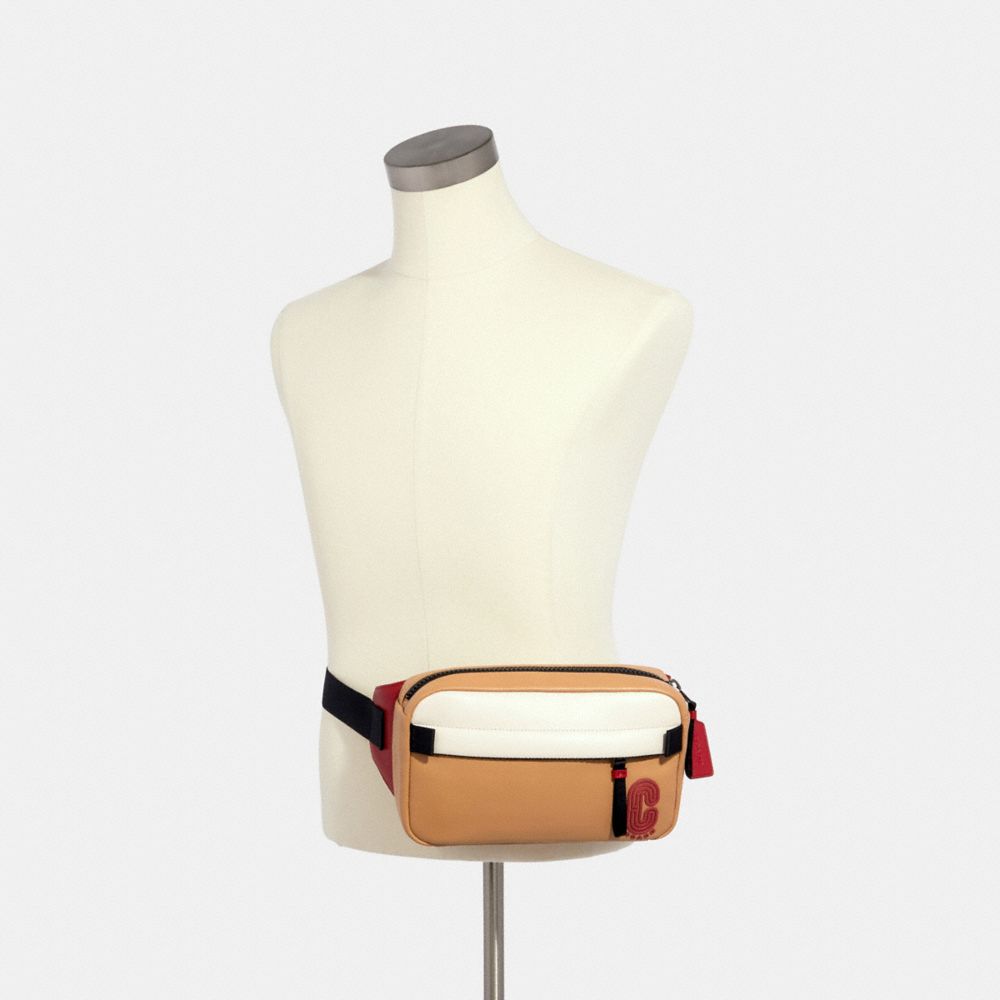 COACH Outlet Edge Belt Bag In Colorblock With Coach Patch