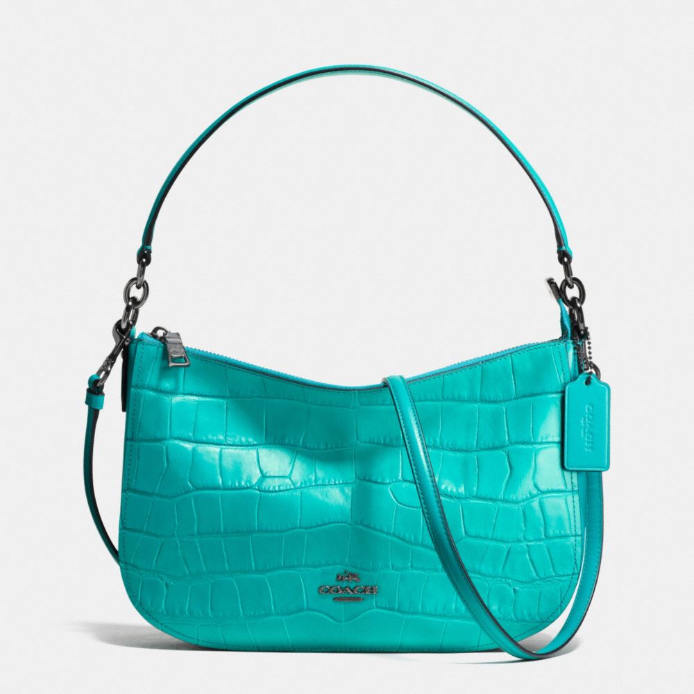 Coach hot sale embossed leather