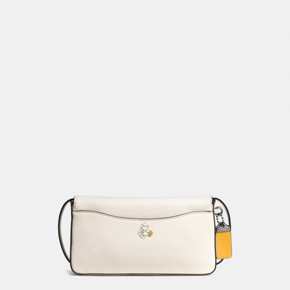 COACH®,Mickey Dinky Crossbody In Glovetanned Leather,,Angle View