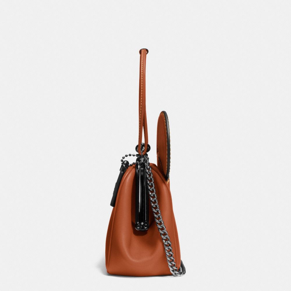 COACH®: Mickey Kisslock Bag In Glovetanned Leather