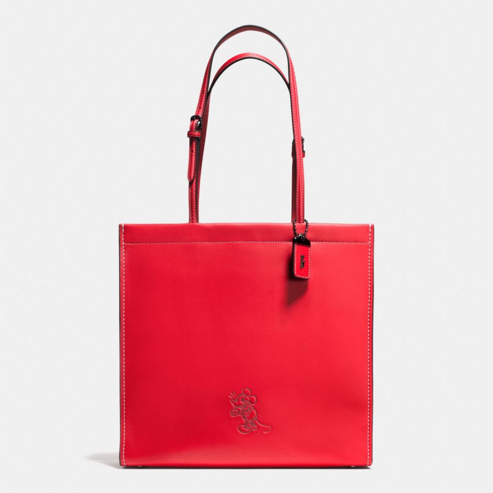 Mickey Skinny Tote In Glovetanned Leather