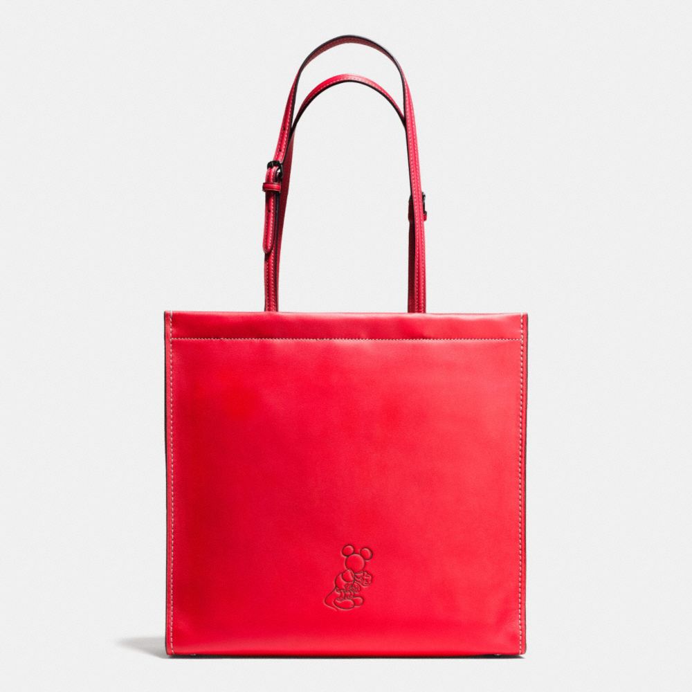 Mickey Skinny Tote In Glovetanned Leather