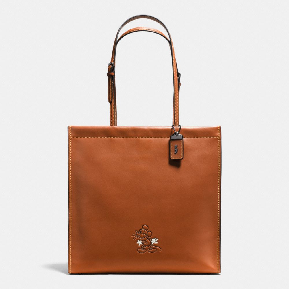 Mickey Skinny Tote In Glovetanned Leather