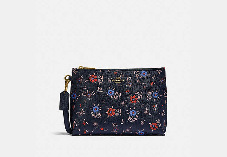Charlie Pouch With Wildflower Print