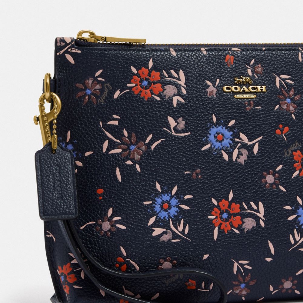 Pochette Charlie à imprimé fleurs sauvages