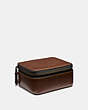 COACH®,SMALL TRAVEL CASE,Shearling,Natural,Front View