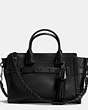 Rip And Repair Coach Swagger Carryall In Glovetanned Leather