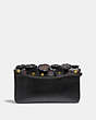 COACH®,DINKY WITH TEA ROSE,Leather,Small,Brass/Black,Back View
