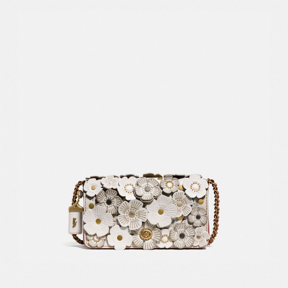 COACH®,Dinky With Tea Rose,,Front View