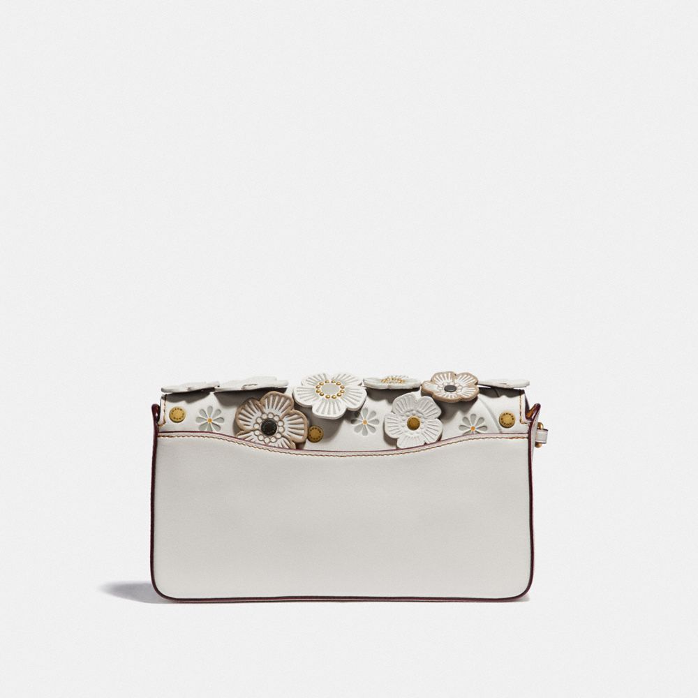 COACH®,Dinky With Tea Rose,,Back View