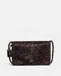 COACH®,DINKY 24,Haircalf,Small,BP/Ranch Floral Brgt Prsm/Blk,Front View