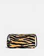 COACH®,DINKY,Haircalf,Small,DK/TIGER ORANGE/BLACK,Front View