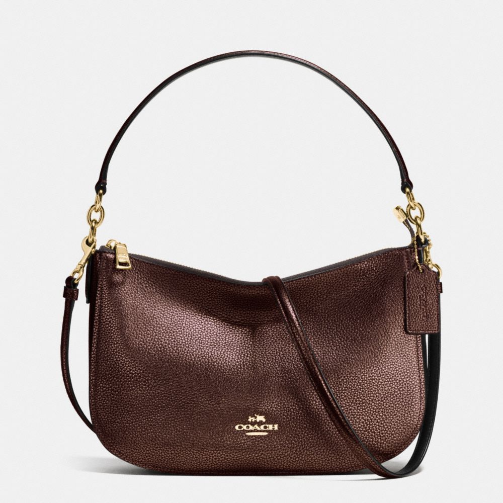 Polished pebble leather online coach