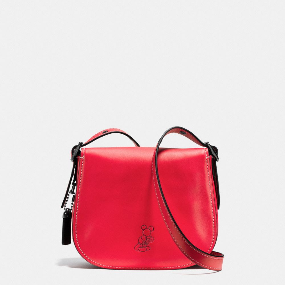 COACH®: Mickey Saddle Bag 23 In Glovetanned Leather