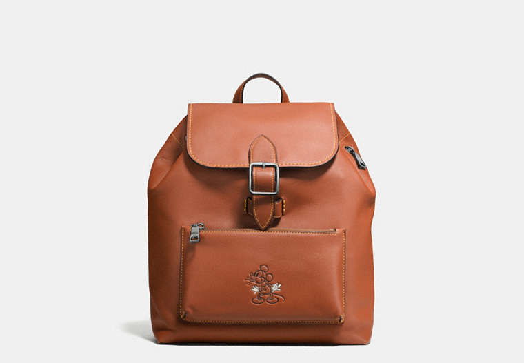 Mickey Rainger Backpack In Glovetanned Leather