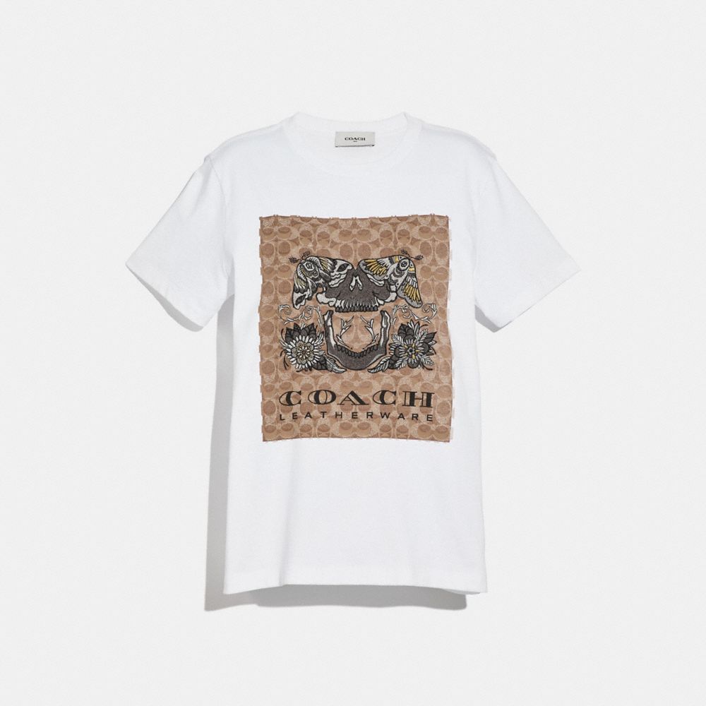 現在開催中のキャンペーン＆お得情報 COACH® | Signature Tattoo T Shirt | COACH® トップス