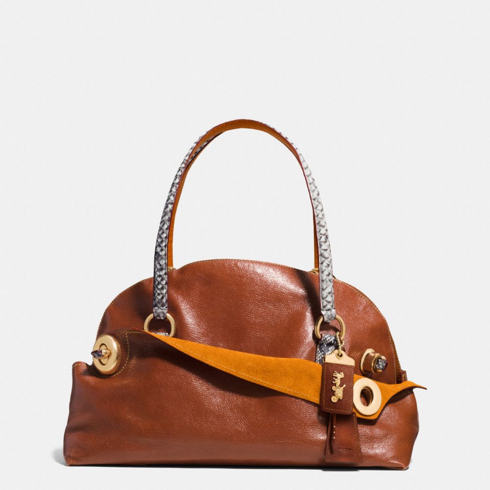 Outlaw Satchel 42 In Colorblock Python