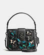 Butterfly Applique Page Crossbody In Glovetanned Leather