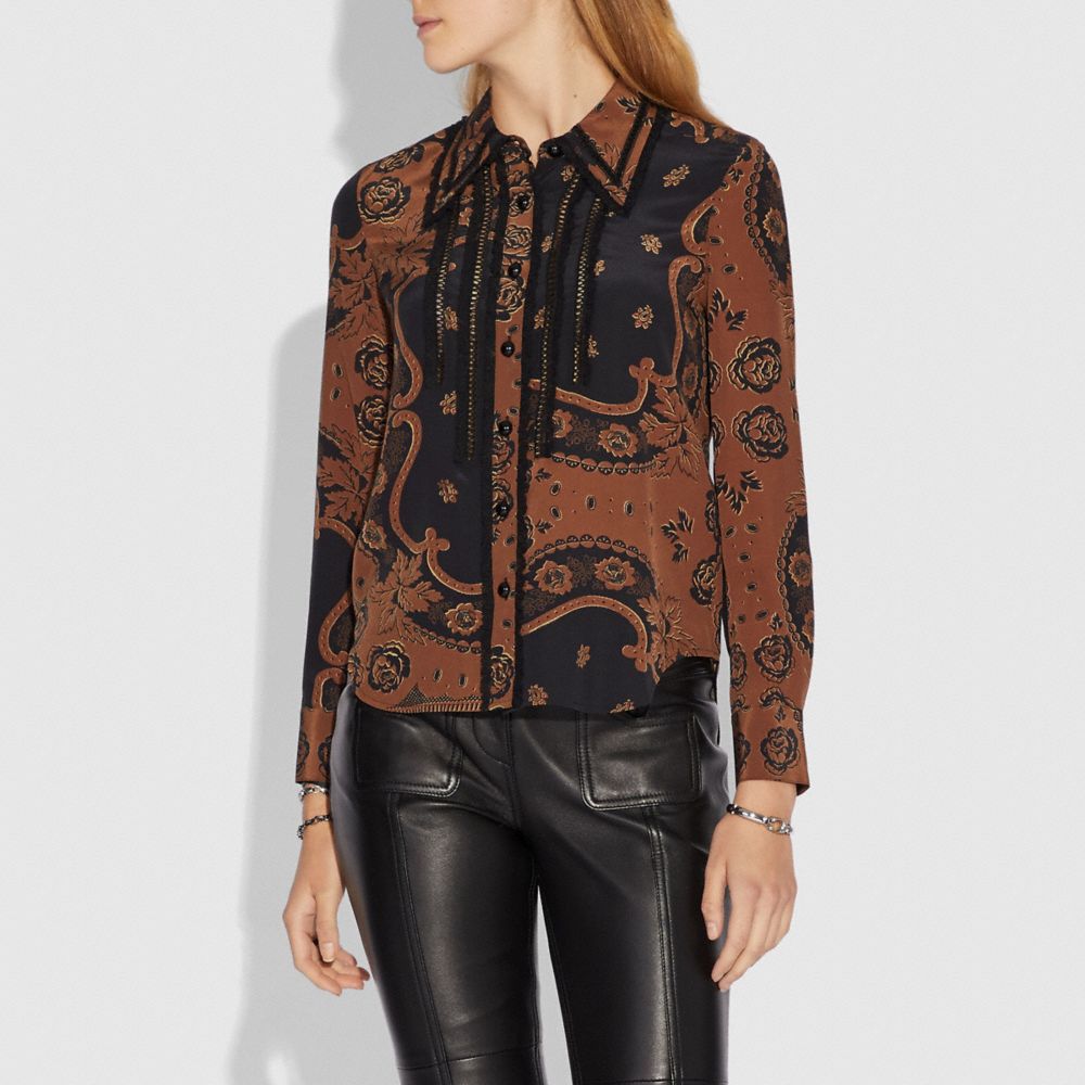Bandana Print Shirt