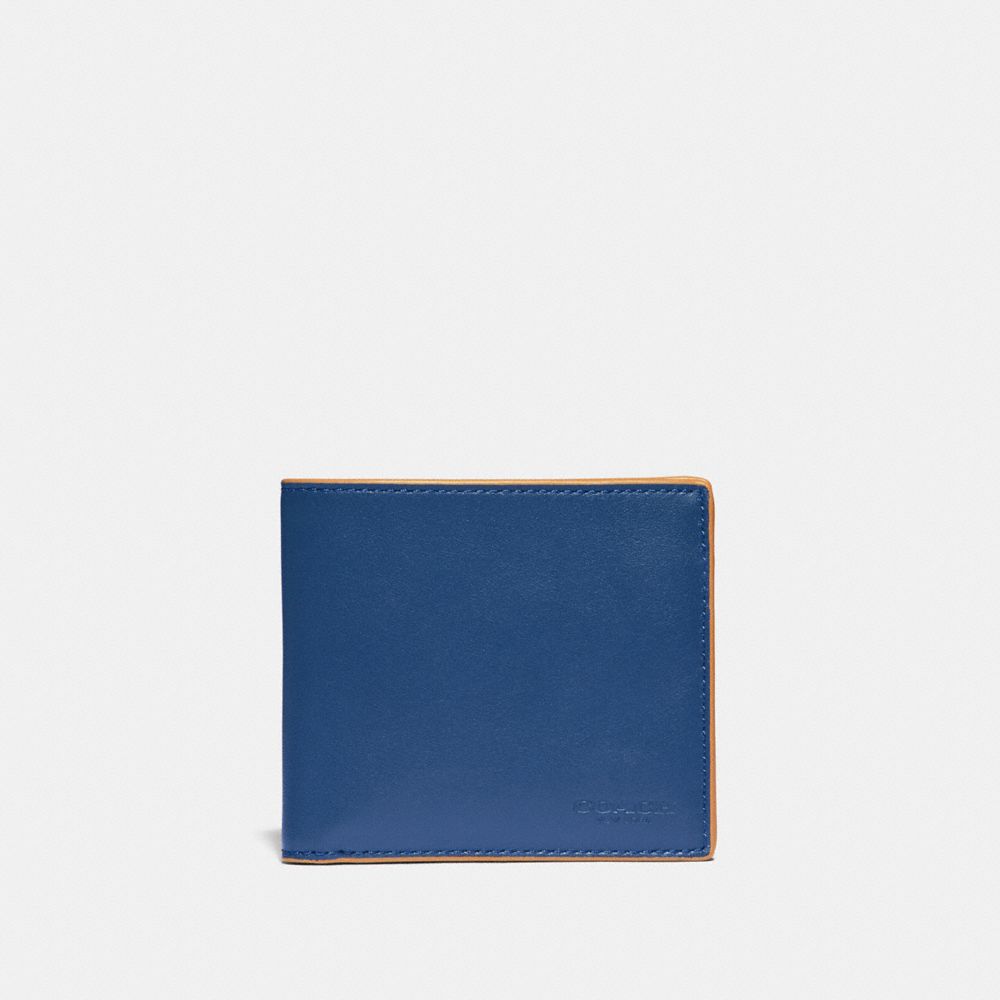 Coach leather coin online card case