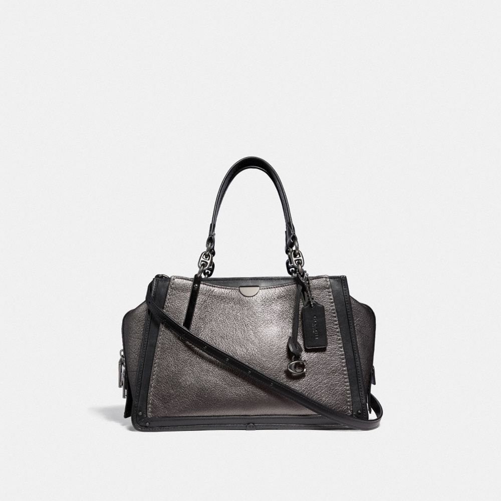 Coach dreamer black gunmetal sale