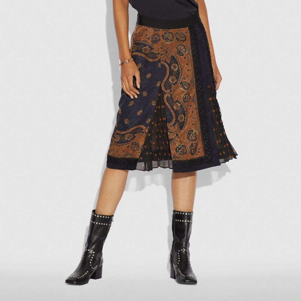 Bandana Print Skirt