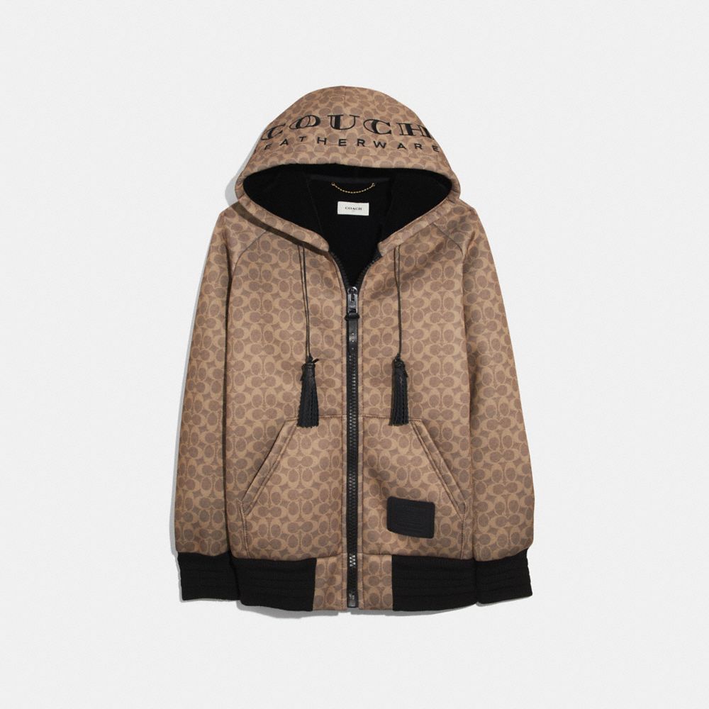 COACH Signature Oversized Couch Hoodie COACH