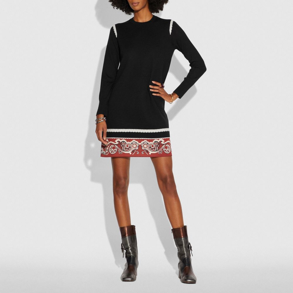 Bandana Trim Dress