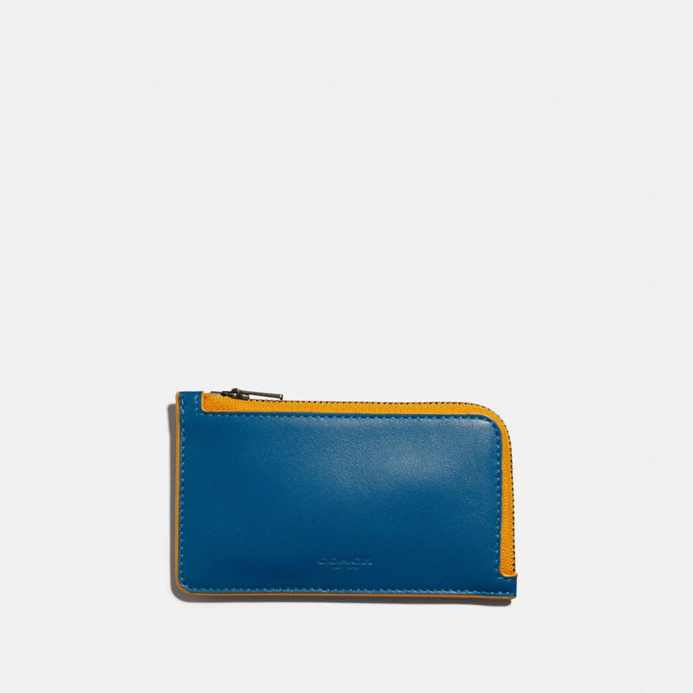 COACH®,L Zip Card Case,,Front View