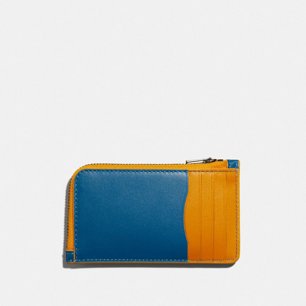 COACH®,L Zip Card Case,,Back View