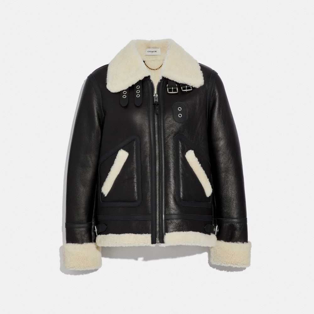 Shearling Aviator Jacket