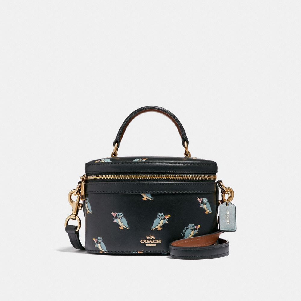 COACH Trail Bag With Party Owl Print COACH