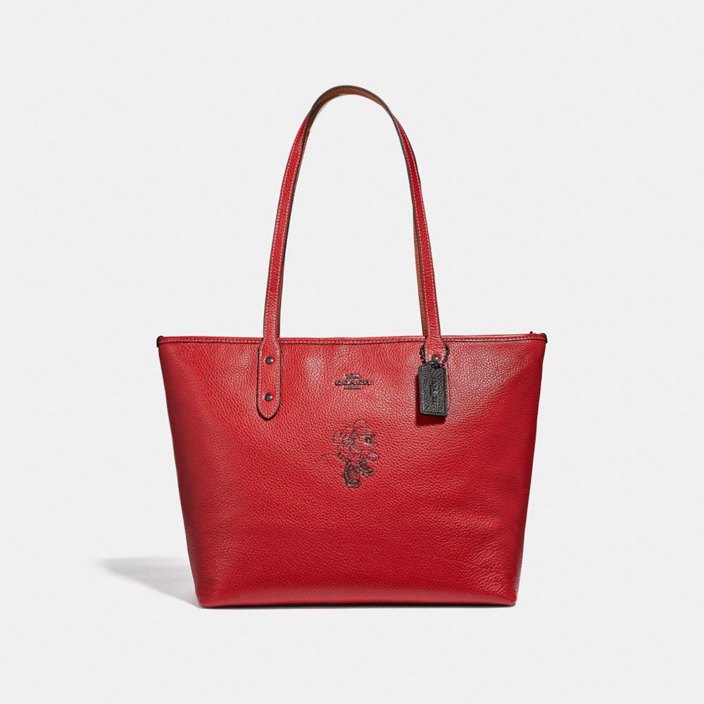 Coach minnie motif city tote new arrivals