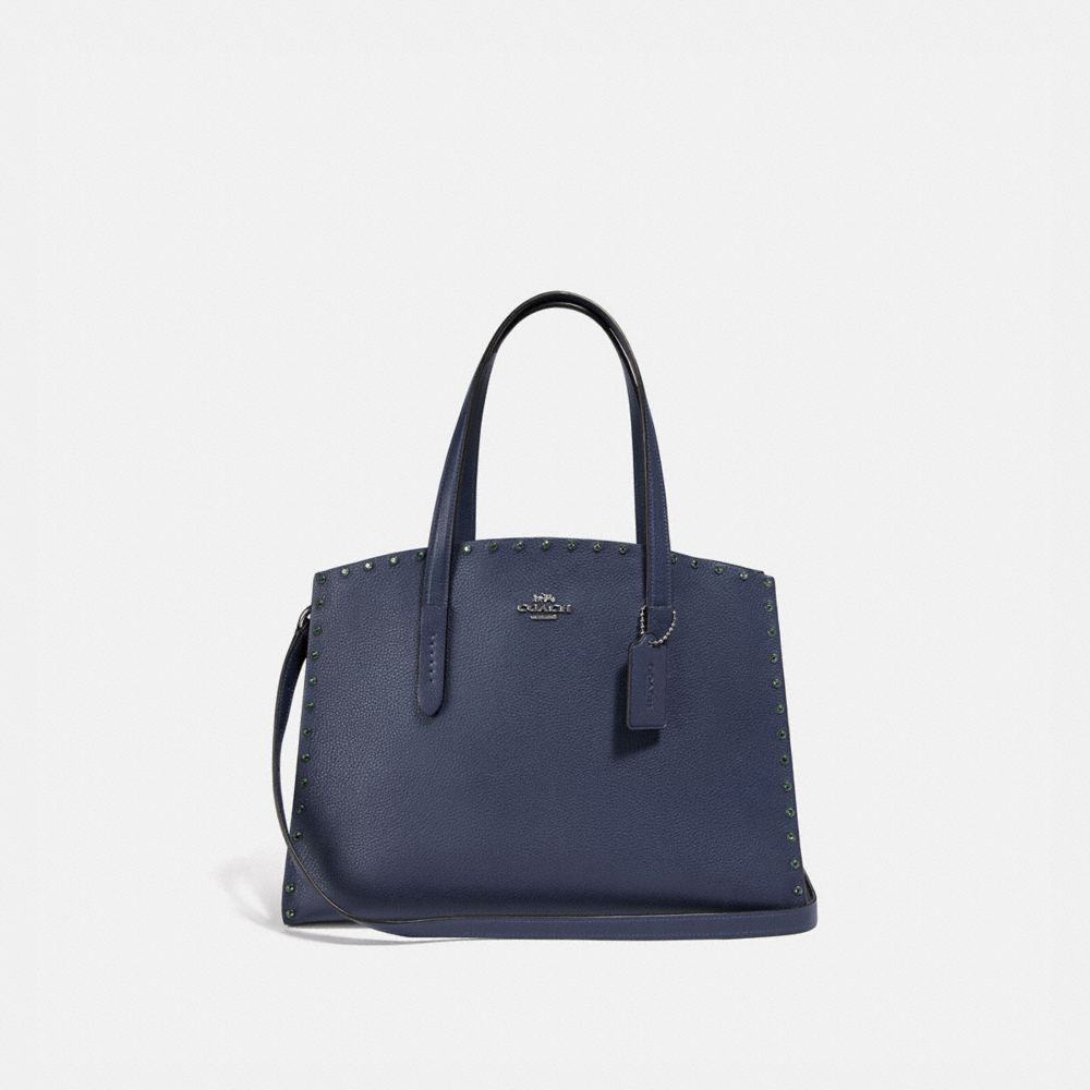 Coach charlie 2024 carryall blue