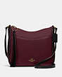 COACH®,CHAISE CROSSBODY BAG IN COLORBLOCK,Leather,Medium,Gold/Vintage Mauve Multi,Front View