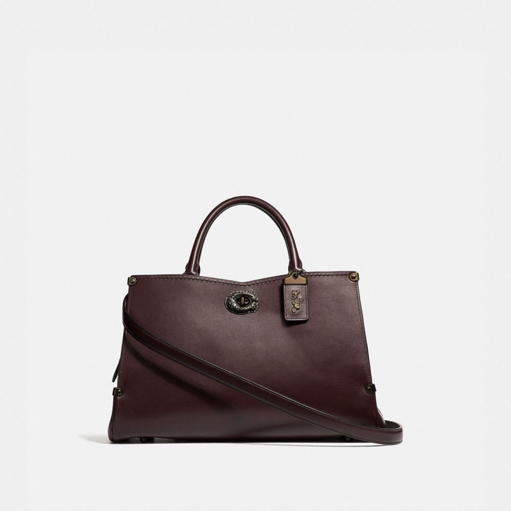 Coach mason carryall with metal tea rose hot sale