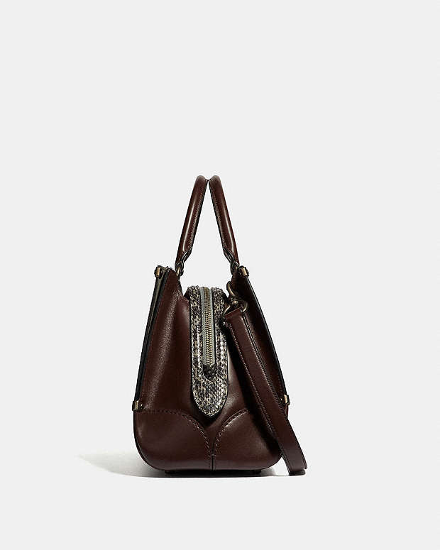 Leather handbag Ag Spalding & Bros Black in Leather - 19188826