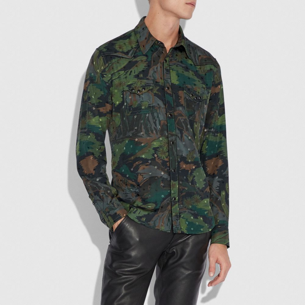 Western Scenery Shirt